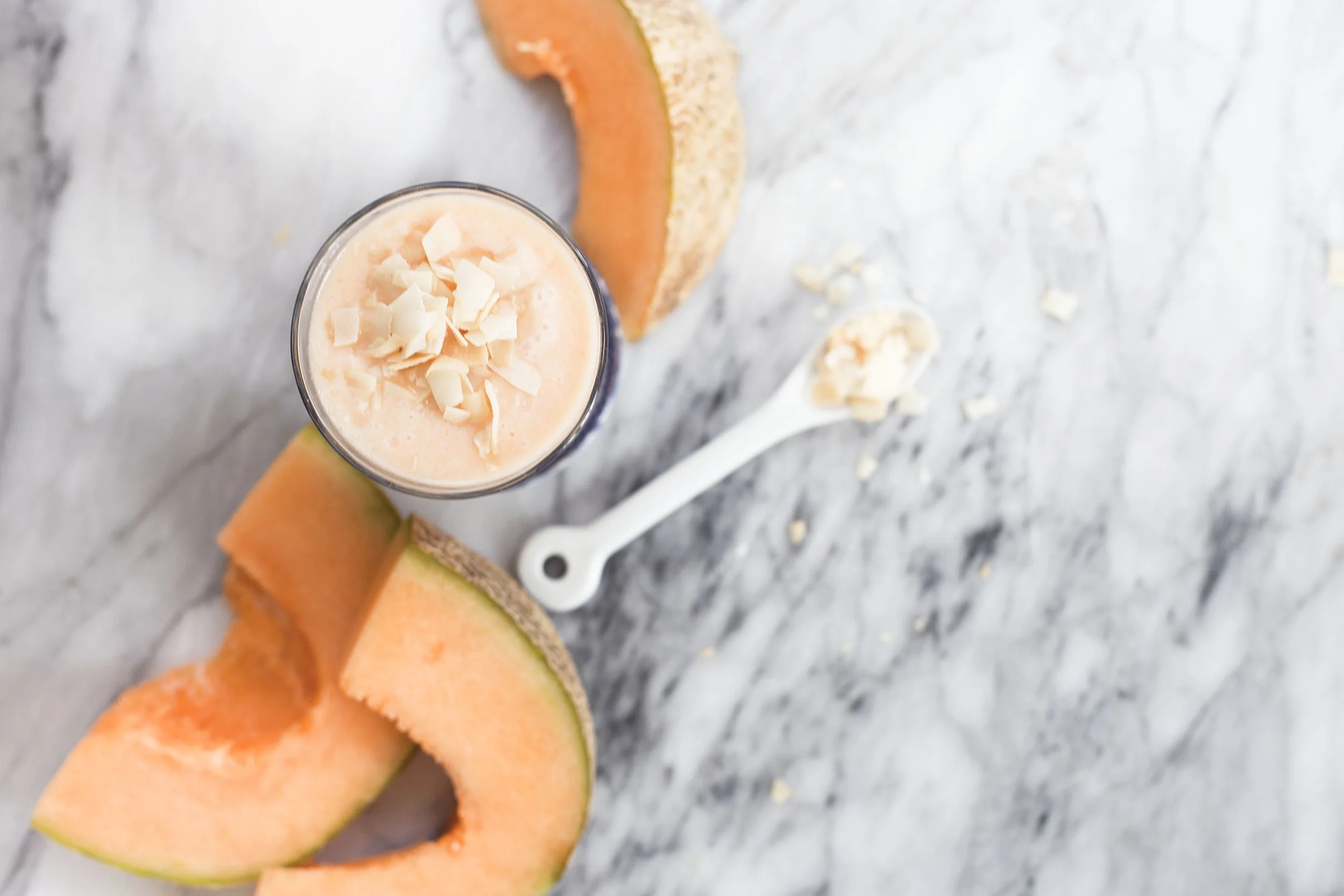 Cantaloupe Coconut Shake 