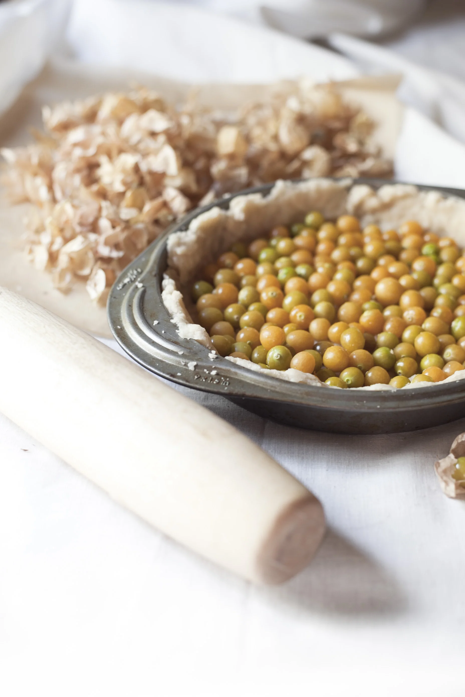 Ground Husk Cherry Pie 