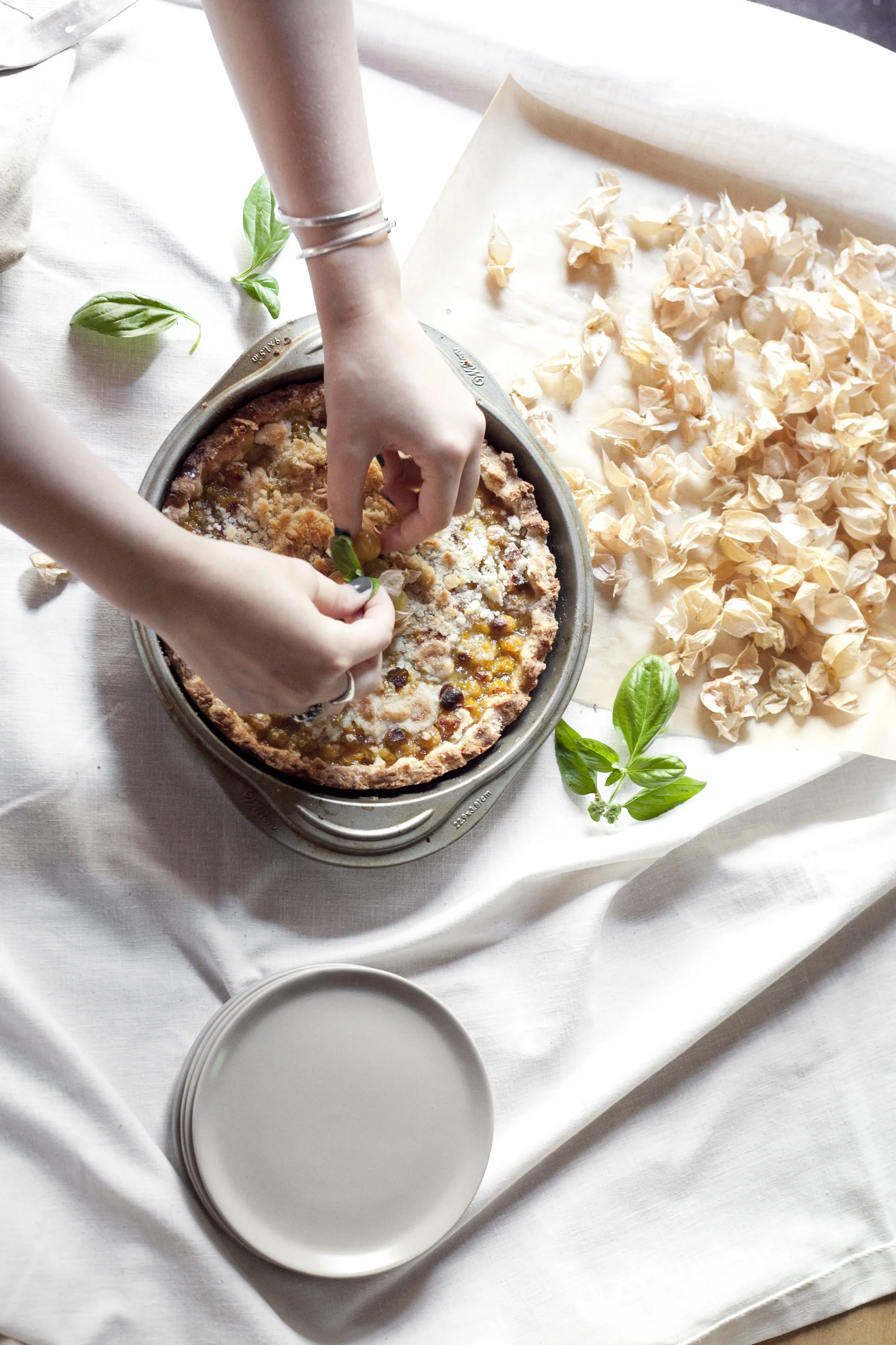 Ground Husk Cherry Pie 