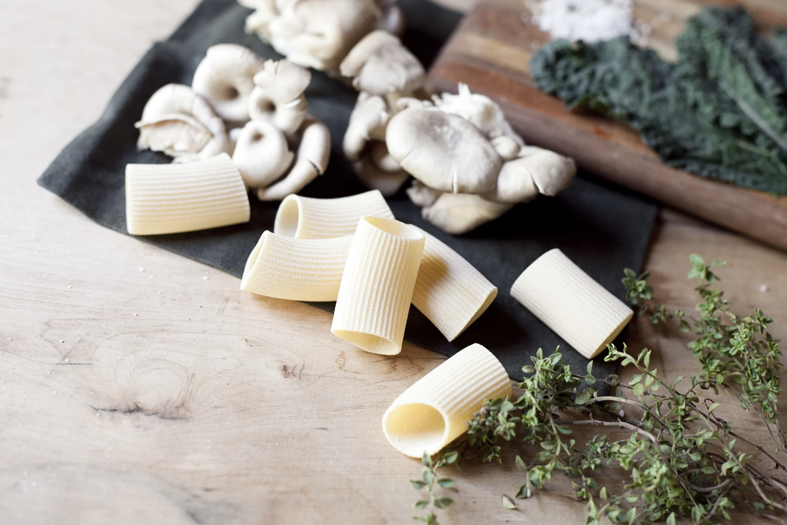 Light Chicken Mushroom Pasta