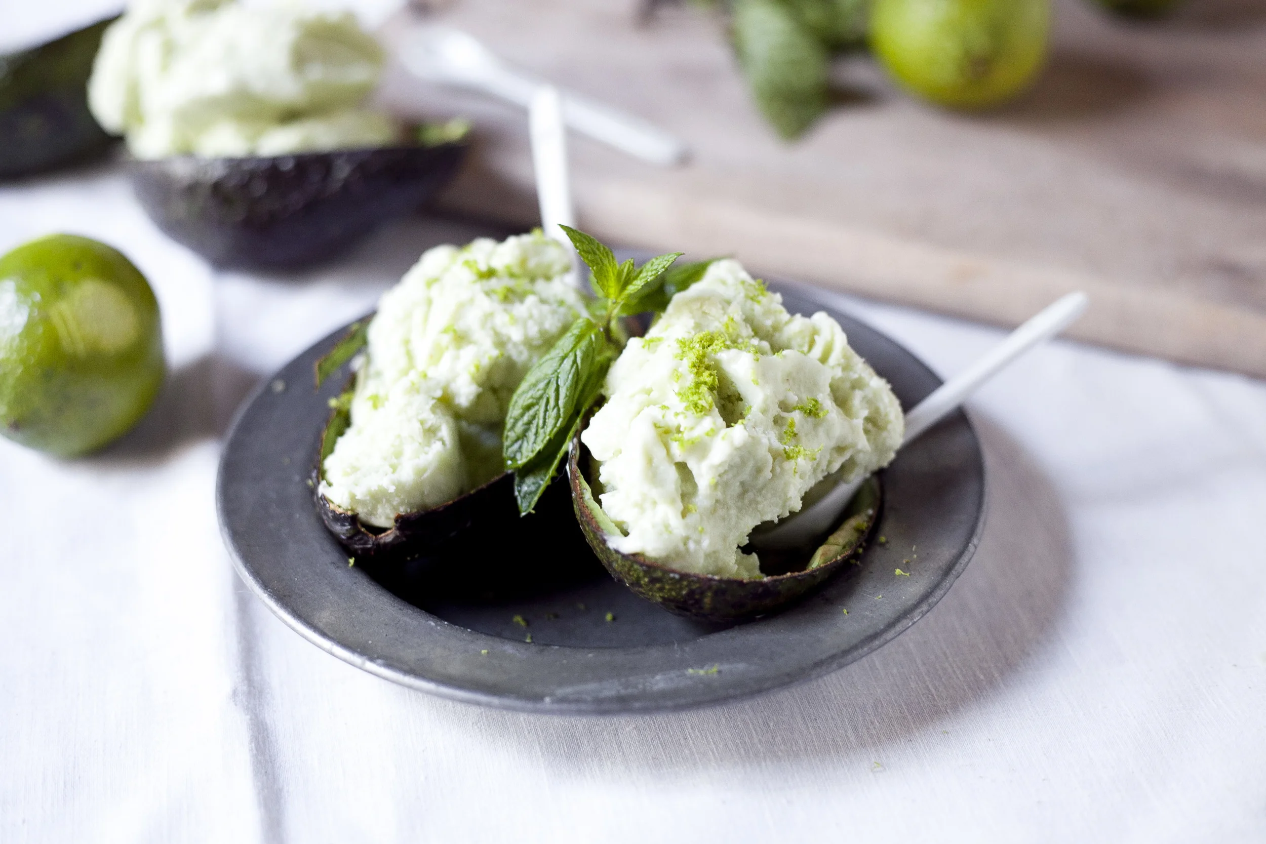 Avocado ice cream