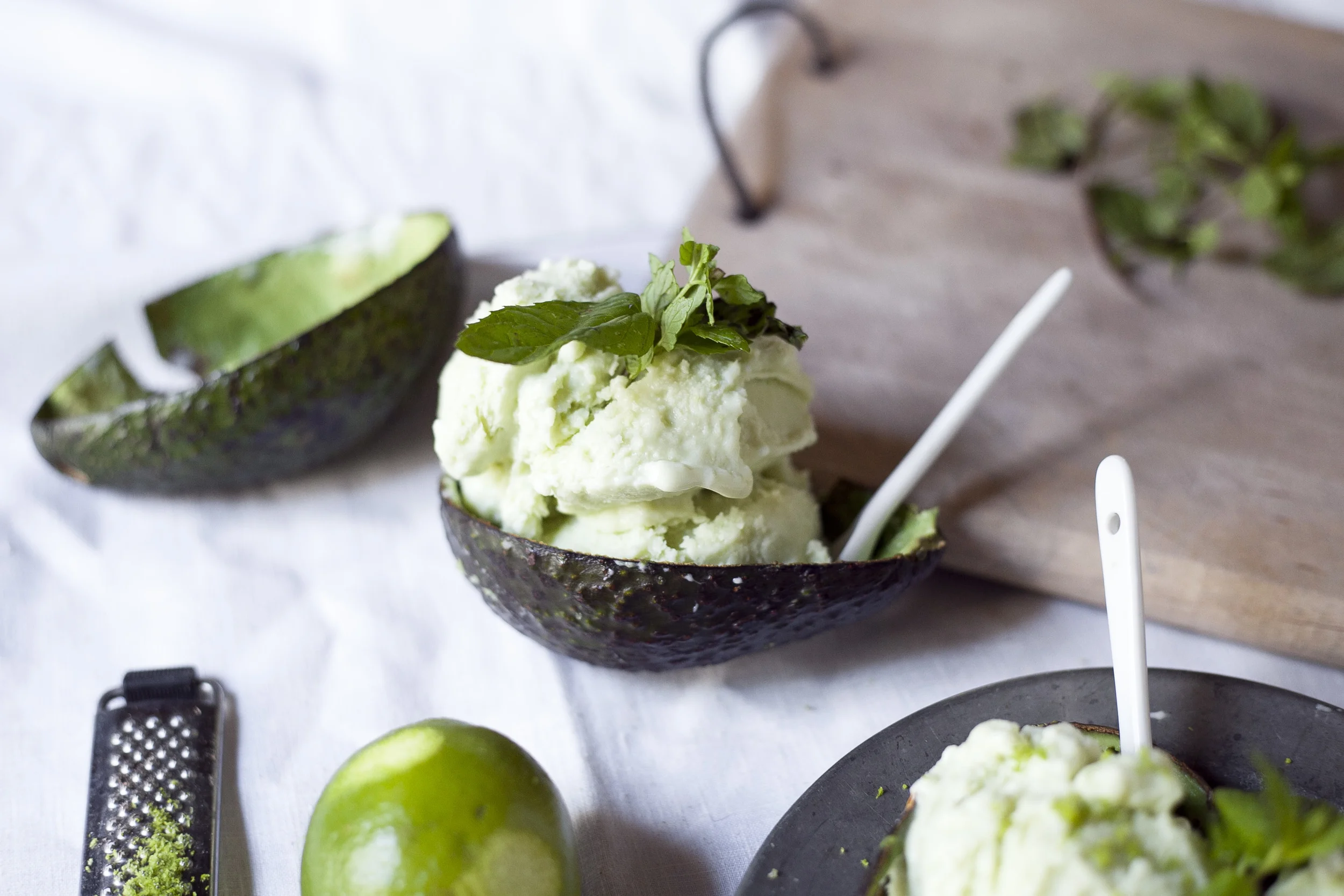 Avocado ice cream