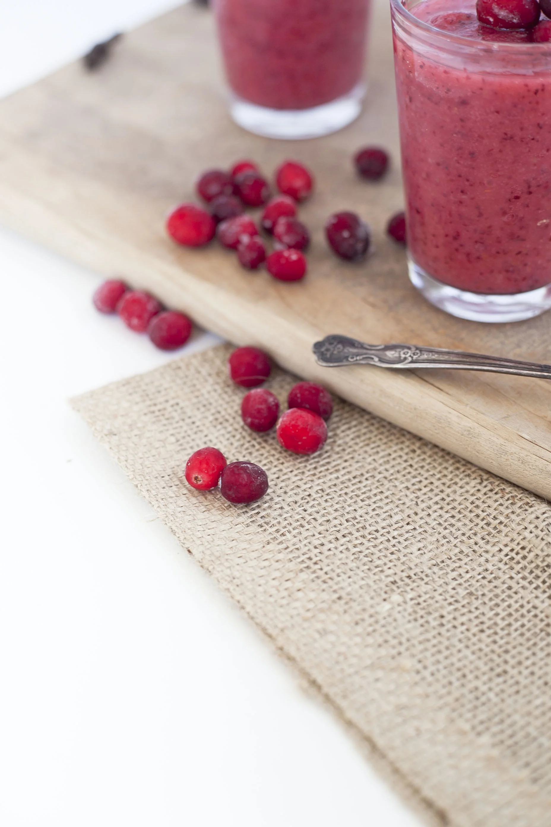 Beauty Booster Smoothie: Cranberry Thanksgiving Edition