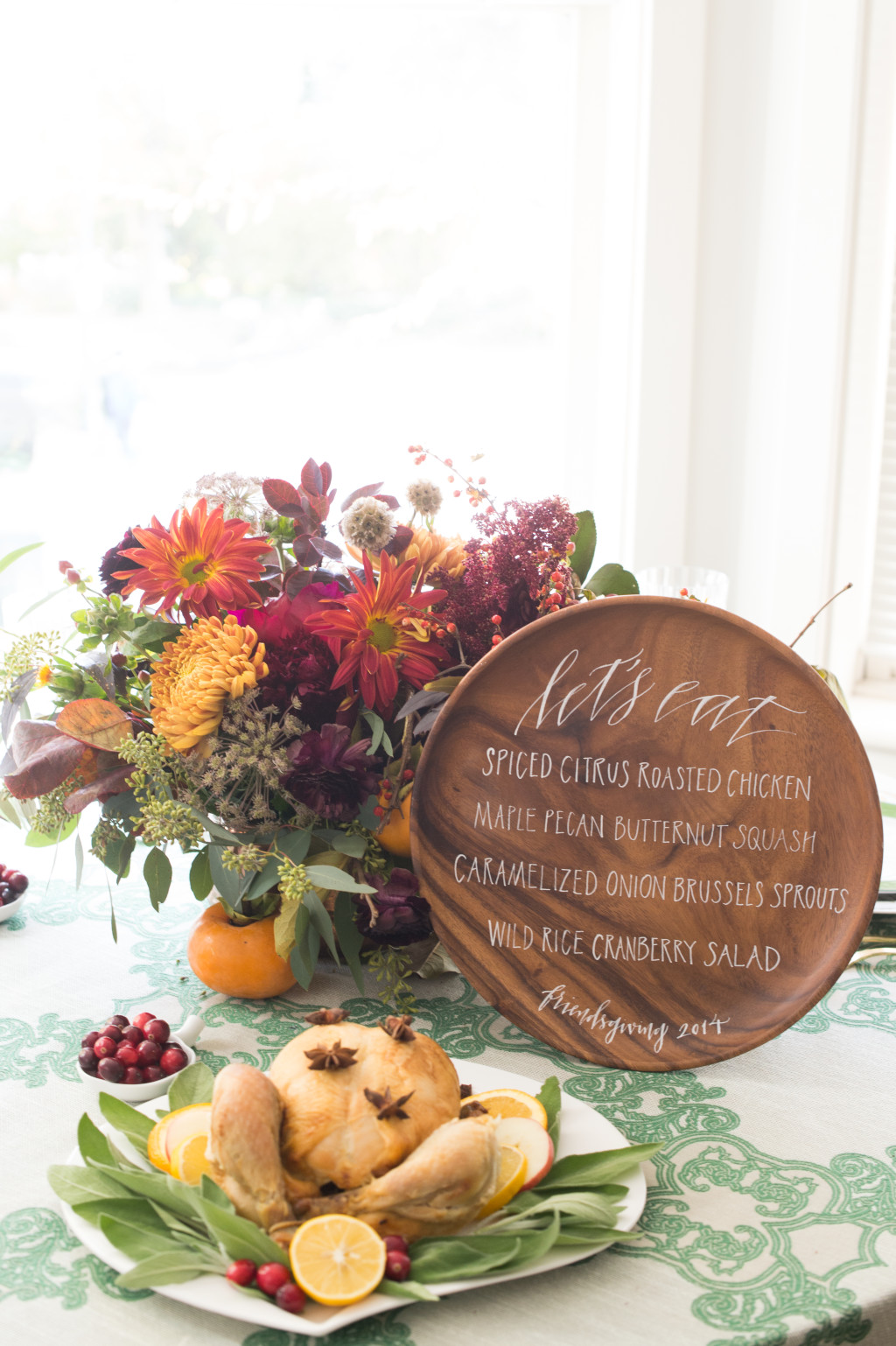 healthy thanksgiving menu 