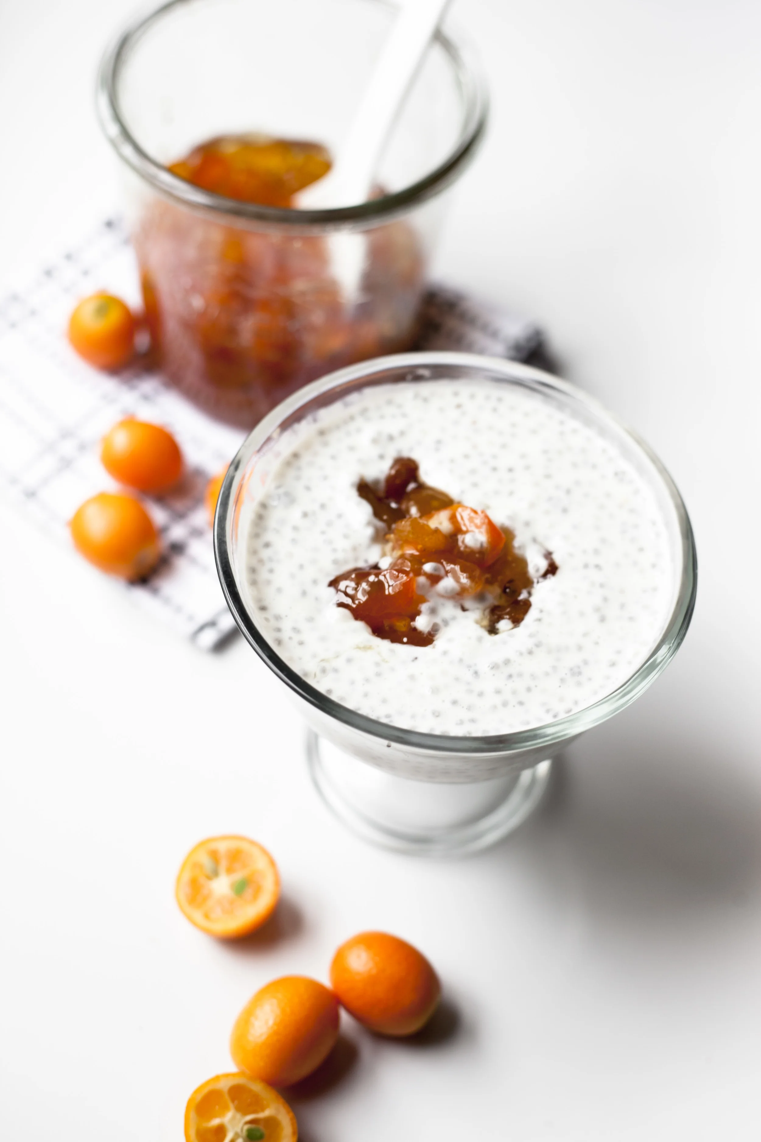 Easiest Kumquat Marmalade and Chia Seed Pudding&nbsp;