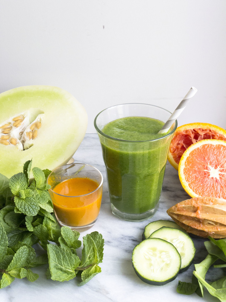 Green and Bright Smoothie 