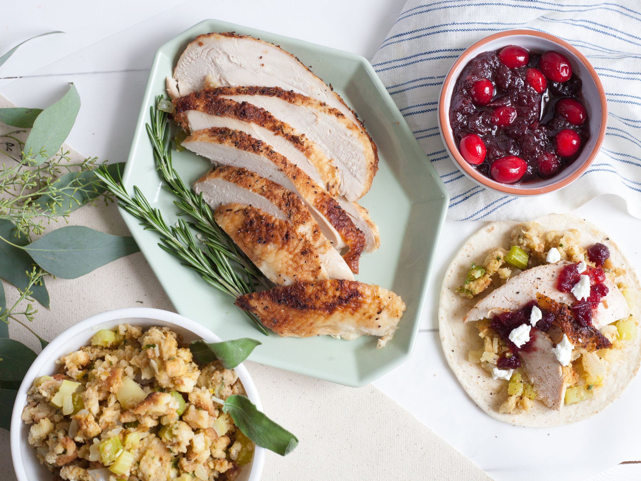 Food Network Project: Leftover Thanksgiving Quesadillas