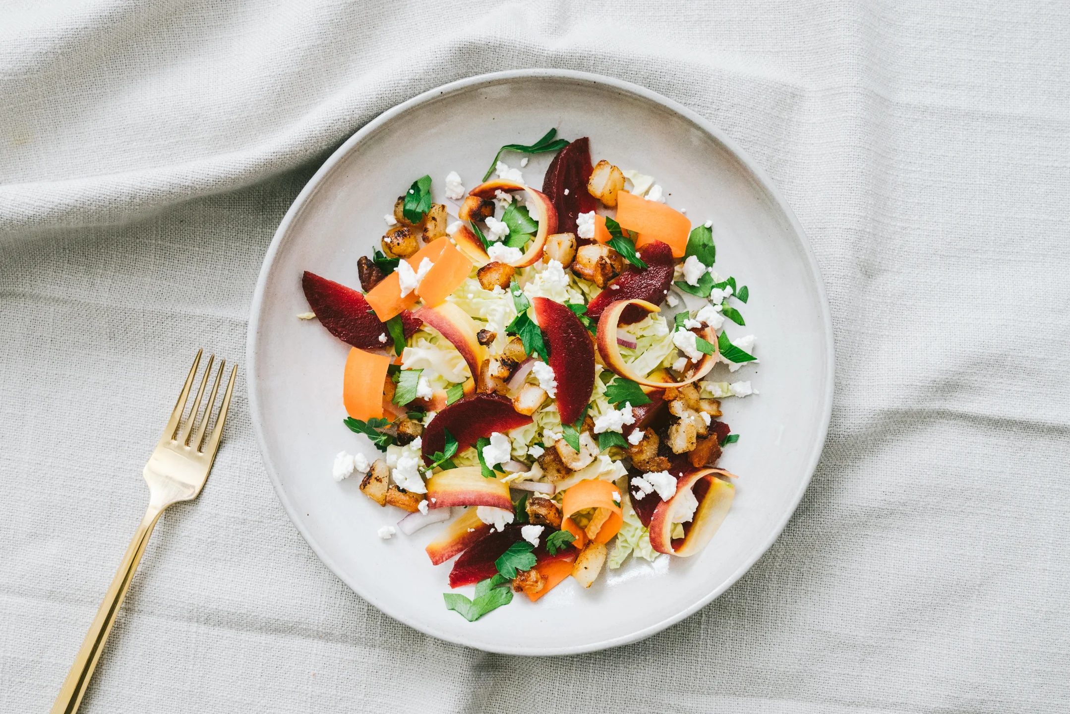 Winter Deconstructed Borscht Salad (But Better)