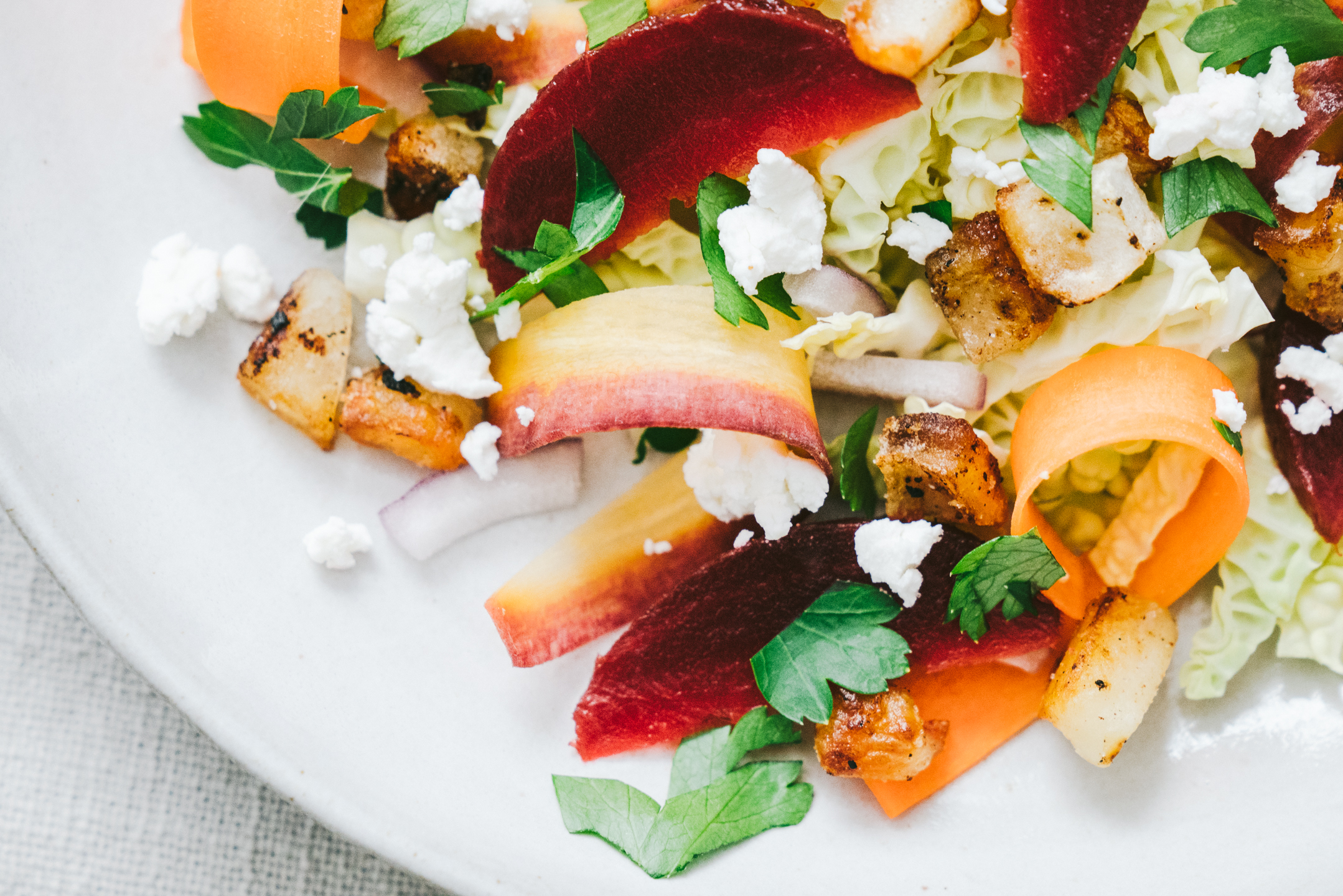 Winter Deconstructed Borscht Salad (But Better)