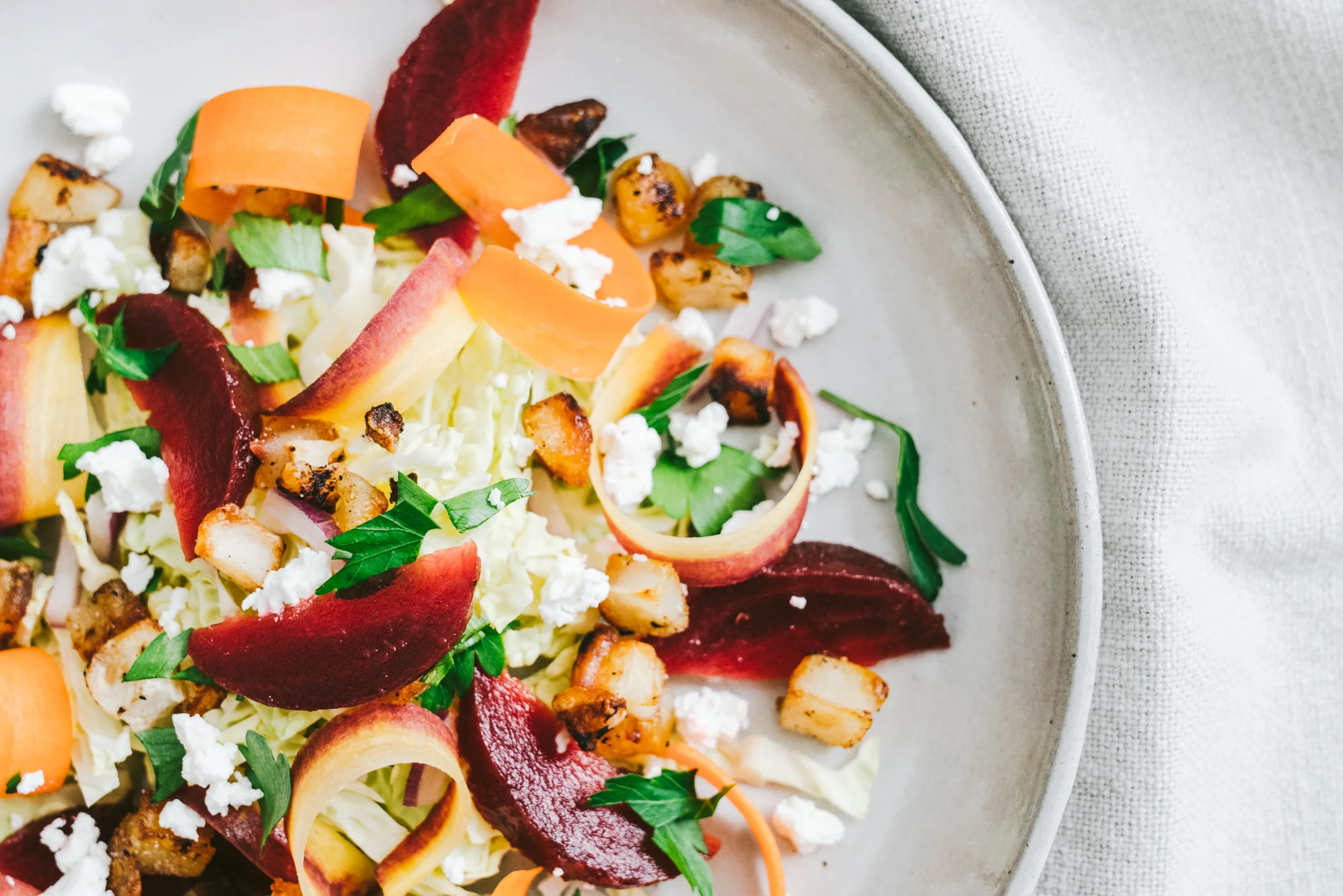 Winter Deconstructed Borscht Salad (But Better)