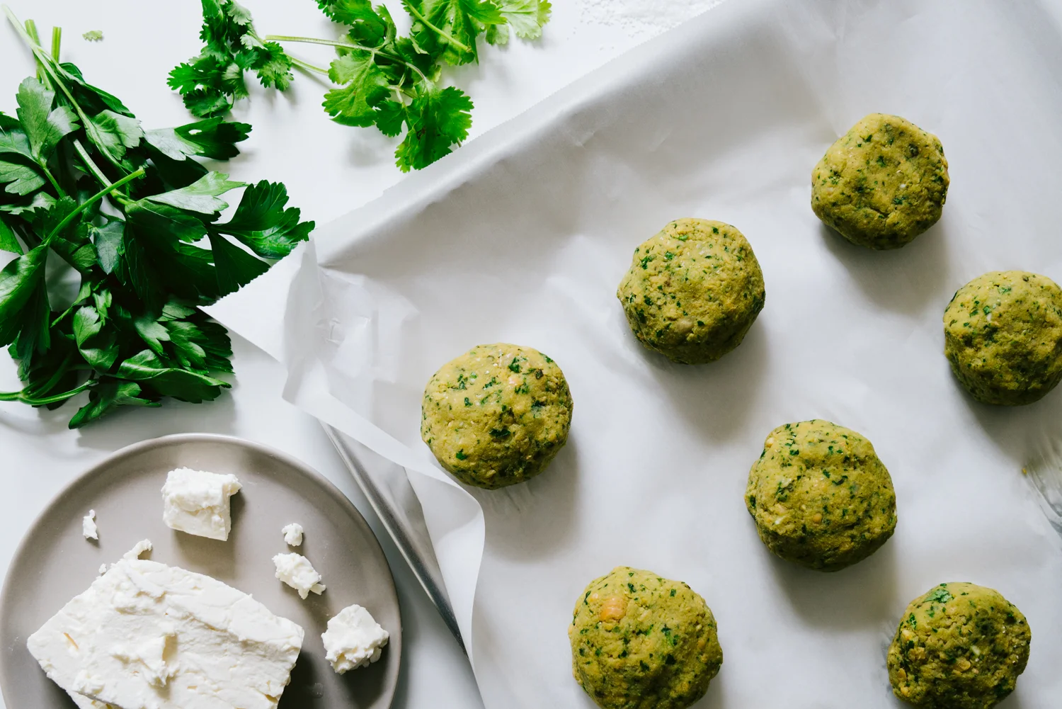 Feta Stuffed And Baked Falafel Bowl Ohcarlene This corn falafel recipe makes about 28 small falafels. feta stuffed and baked falafel bowl