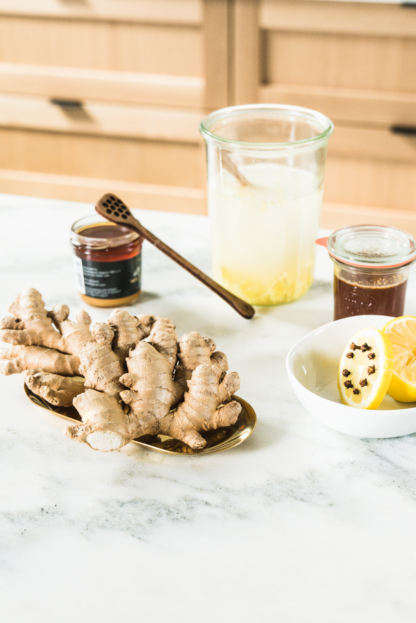 DIY Ginger Cayenne Probiotic Tea Drink — OhCarlene