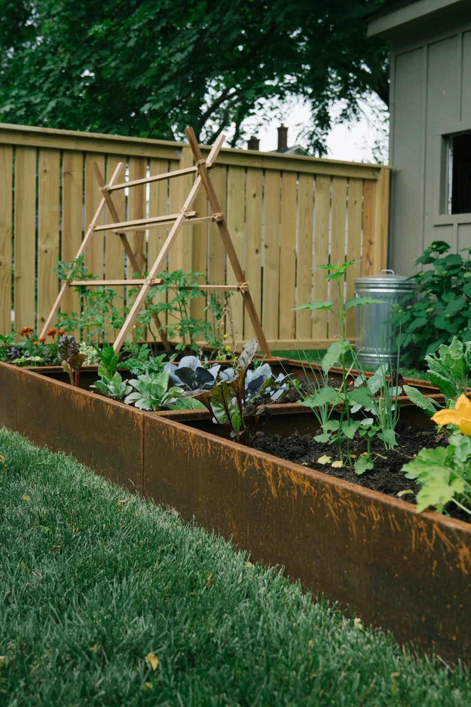 Corten Steel Raised Garden Beds Ohcarlene
