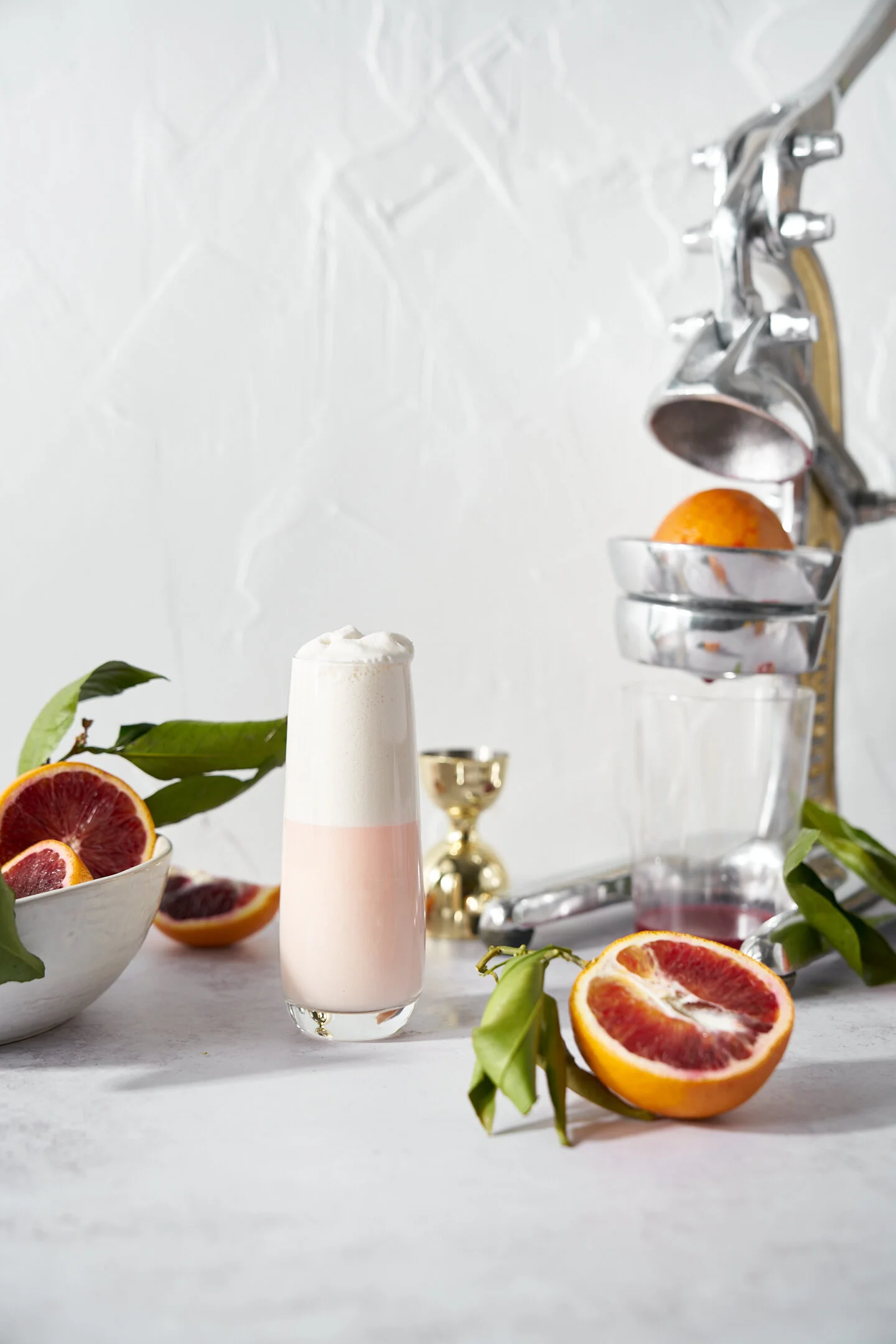 Blood Orange Ramos Gin Fizz — OhCarlene