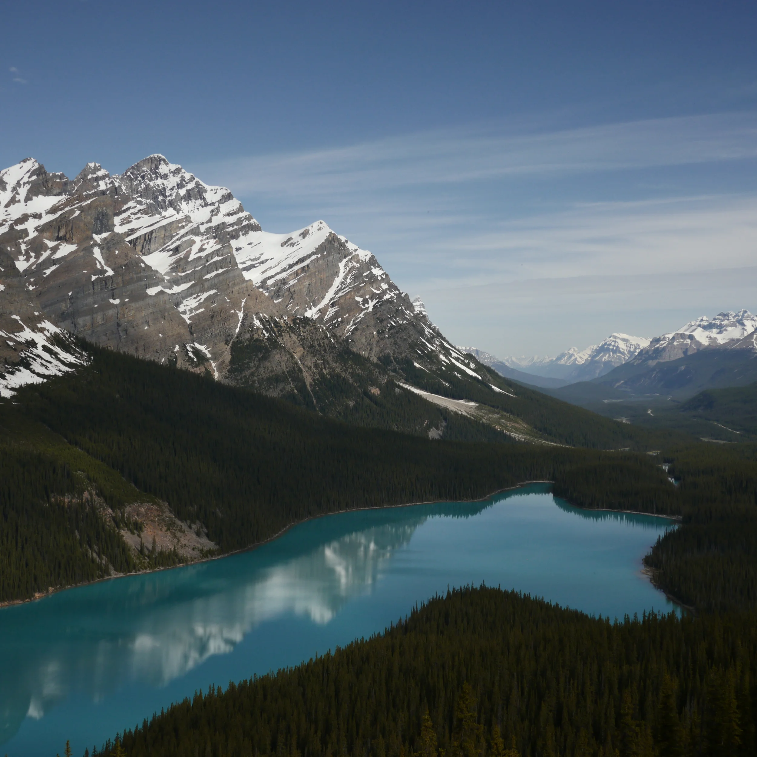  ​Caldron Peak and Peyto Lake, Banff National Park, Canada 