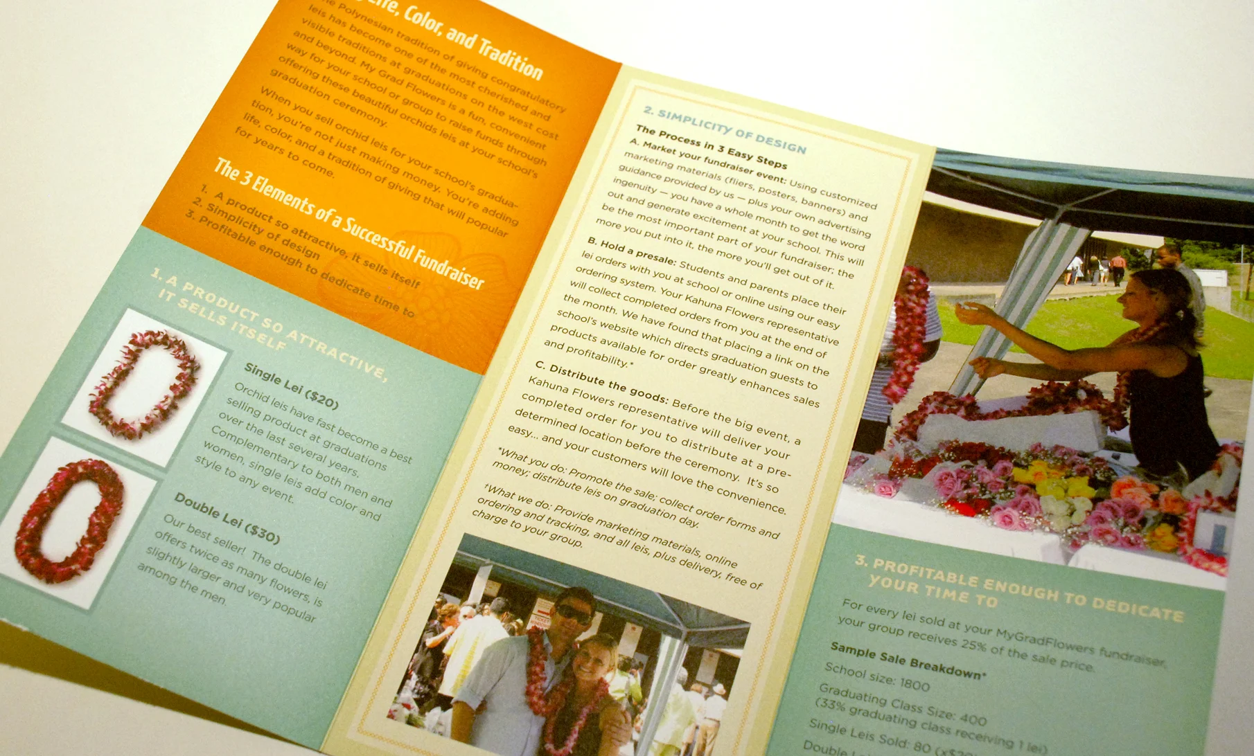   Brochure Design (inside spread)  