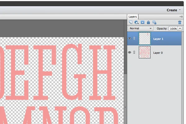 After copying an item to a new layer - Rectangular Marquee tool is selected still.