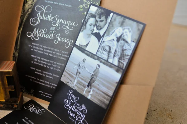 Invitation suite by Jessica Sprague
