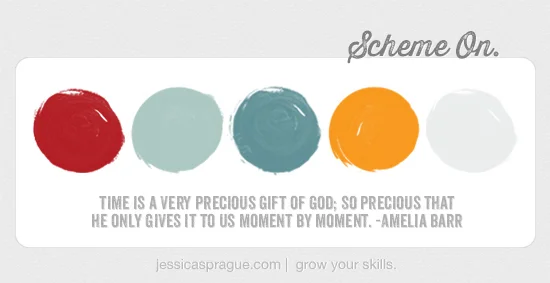  {Color} Scheme On by Jessica Sprague