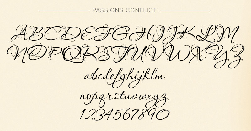 Passions Conflict by Linotype
