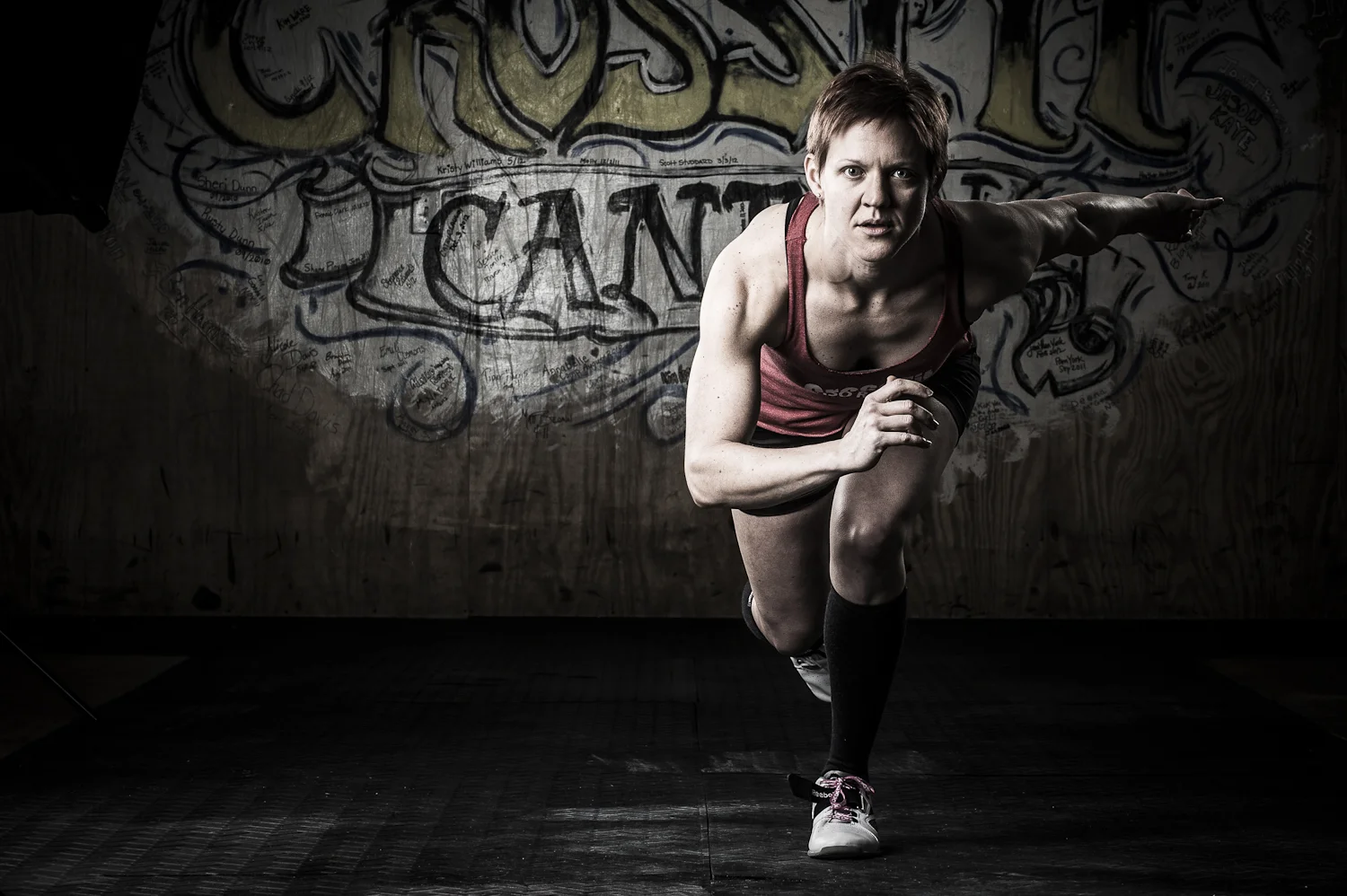 Sharon at Crossfit Canton