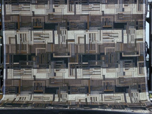 Mission Blocks Modern Art Chenille S41 Upholstery Fabric Yard Greatfabrics Com