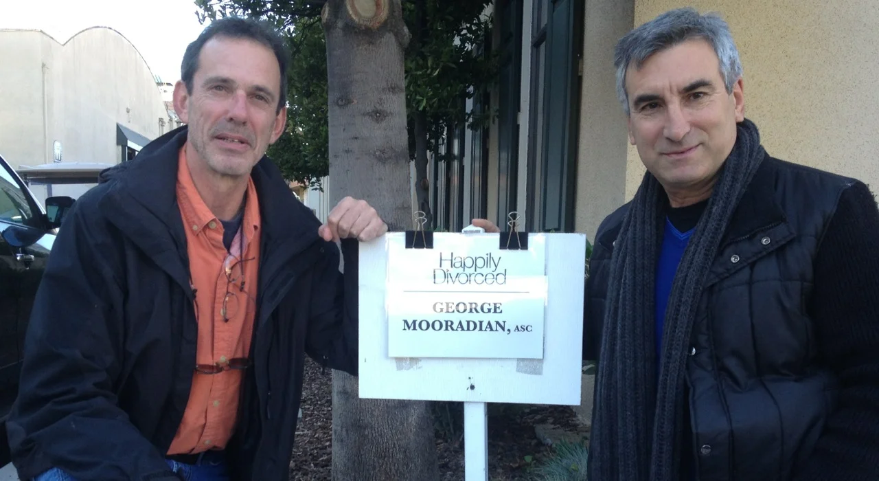 Steve Ross & George Mooradian (MFA 1971)