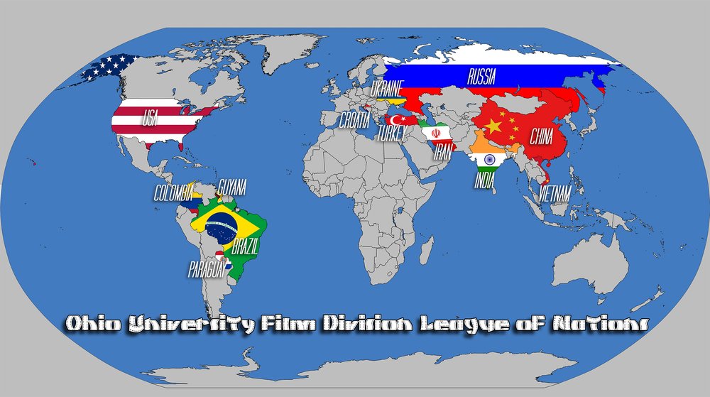Ohio On World Map Diversity In The Film Division — Underground Ohio University Film