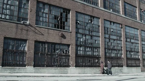 Production still from M.F.A. thesis student Sarah Leibman's thesis film, Salvage .