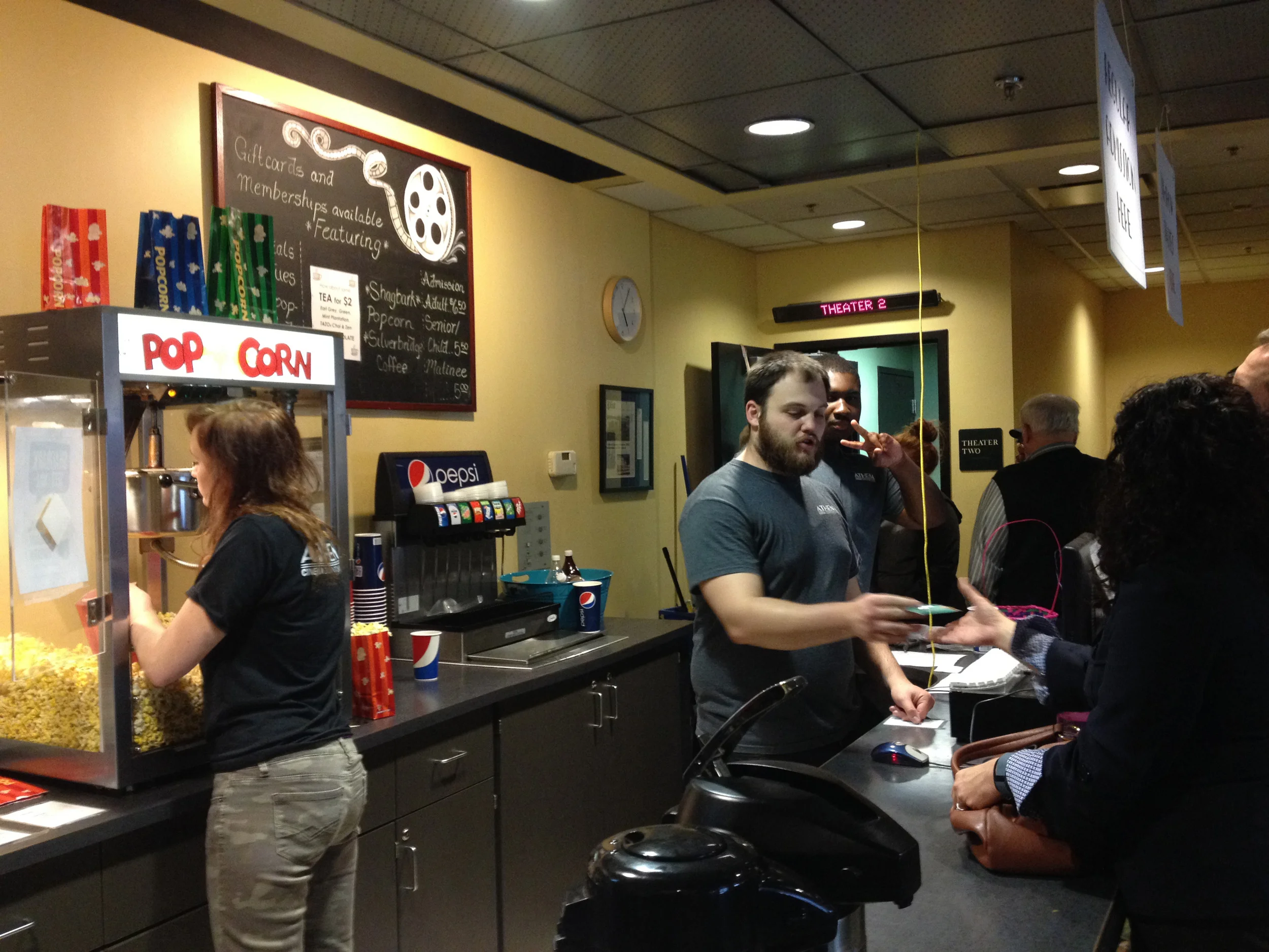 Meet the Student Workers of the Athena Cinema