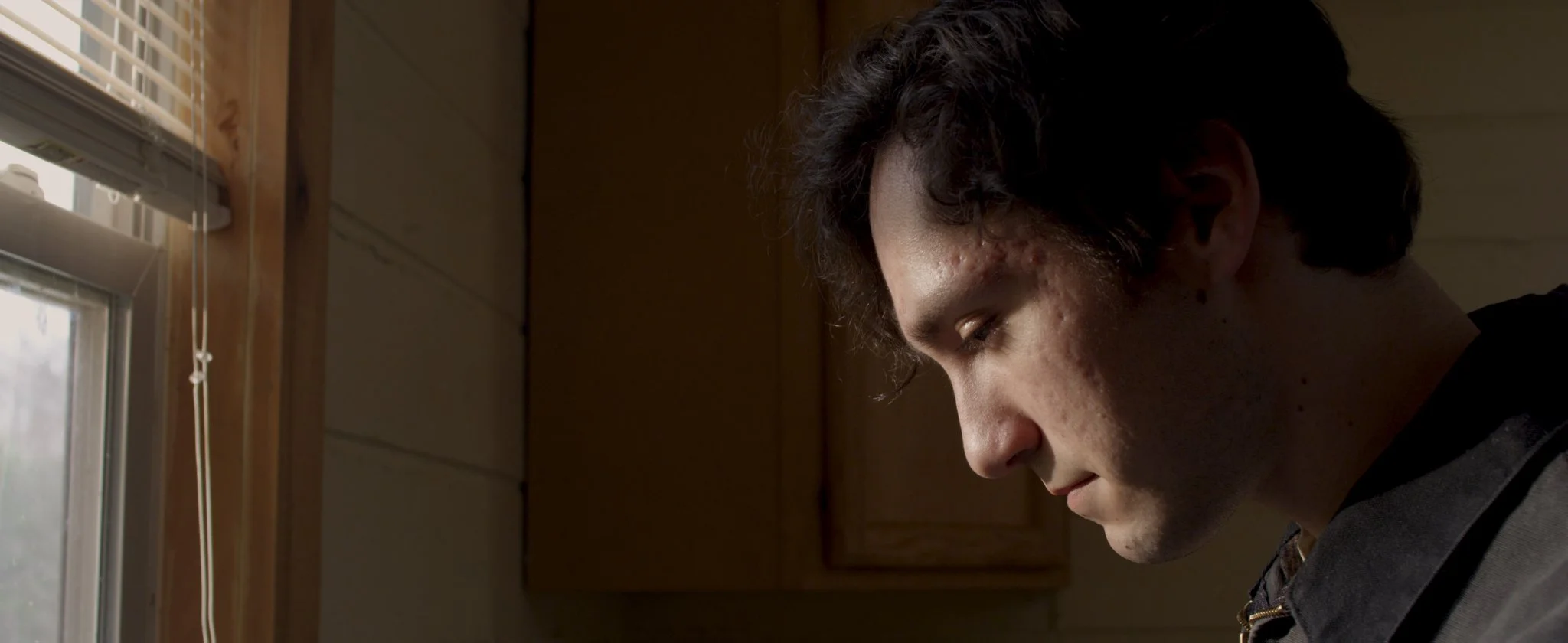 Caleb Crawford in a still from Graham Holford’s 2nd Year film Pasture.