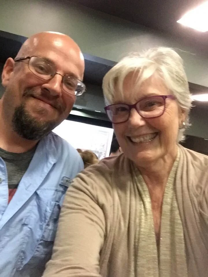 Presenting filmmaker 2nd-Year MFA student Nicholas Jackson and actress Karen M. Chan.