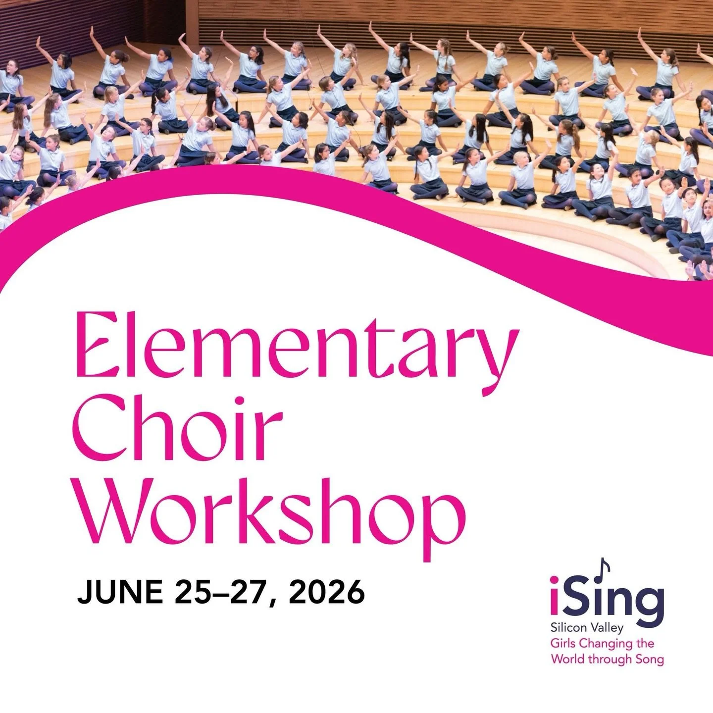 🎵 Calling all elementary choir directors! 🎵
Join us for an intensive 3-day workshop in beautiful Palo Alto, CA and learn the proven methods behind our international award-winning choir program!
📅 June 25-27, 2026
👥 Limited to 30 participants
💰 $