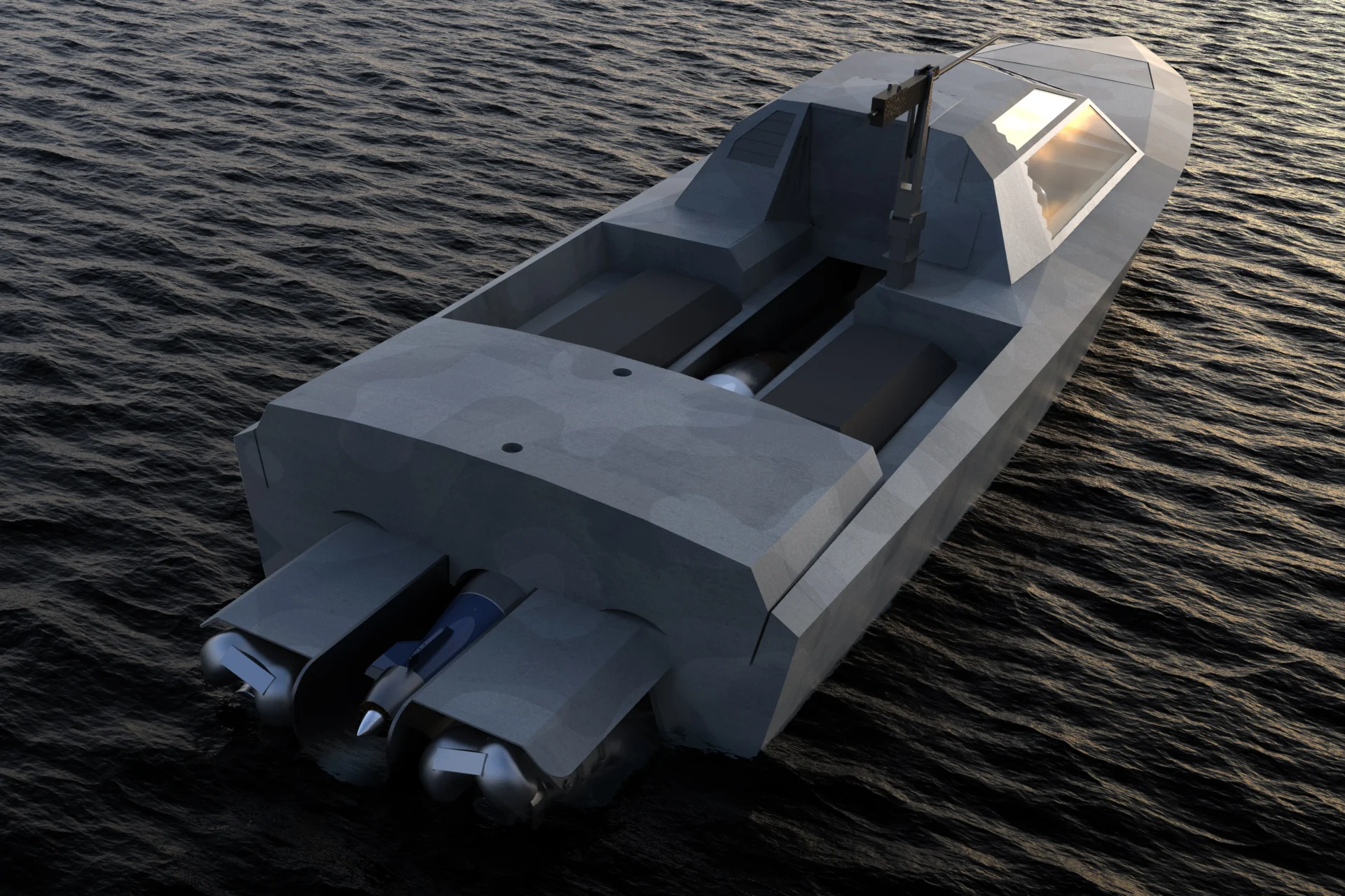 Swarm Combat Vessel — Rubber Ducky Defence