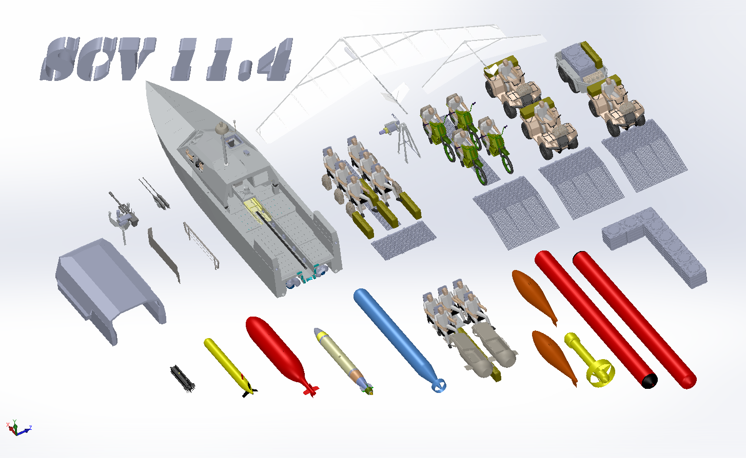 Swarm Combat Vessel — Rubber Ducky Defence