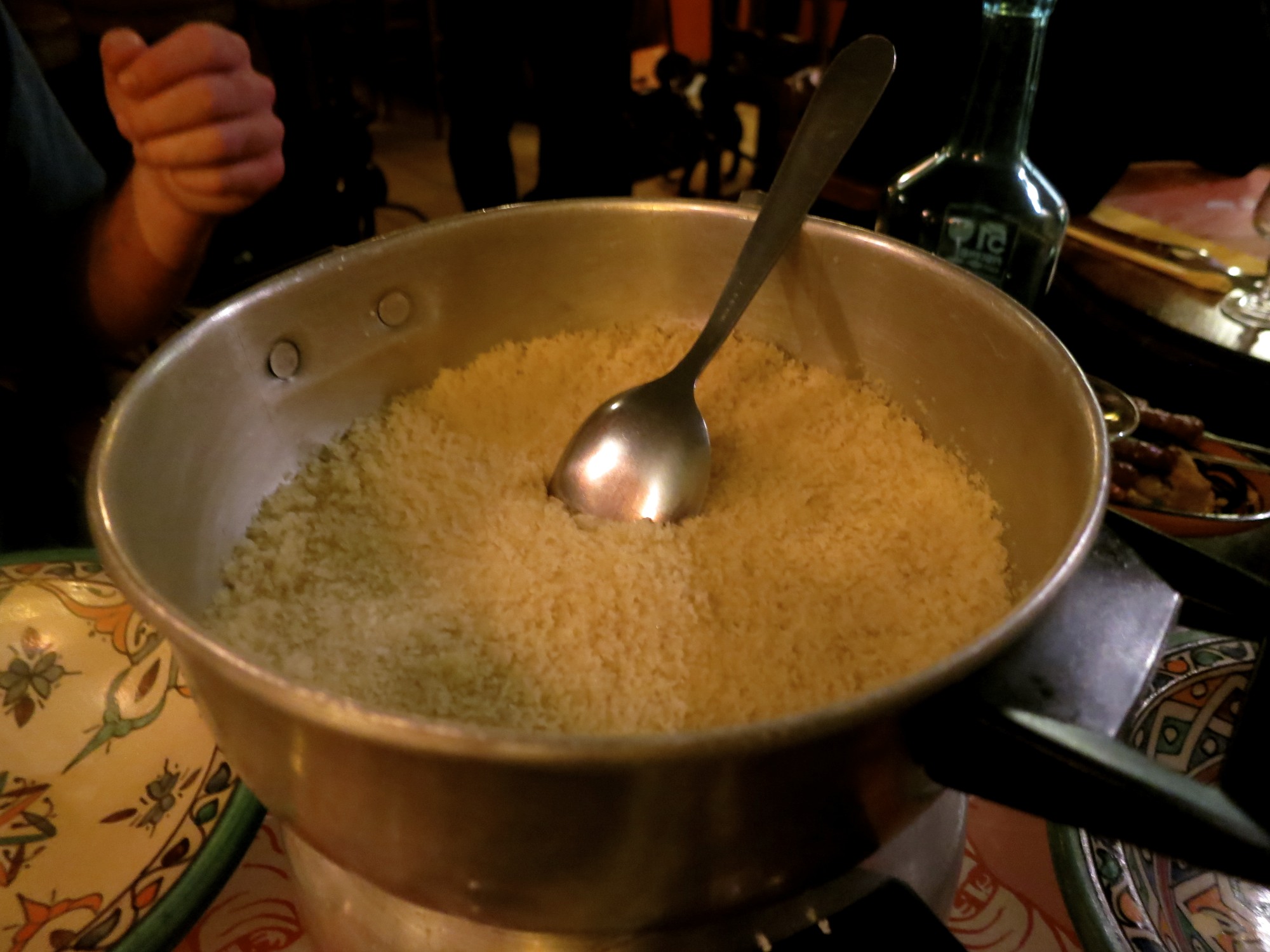 Pot of refillable couscous