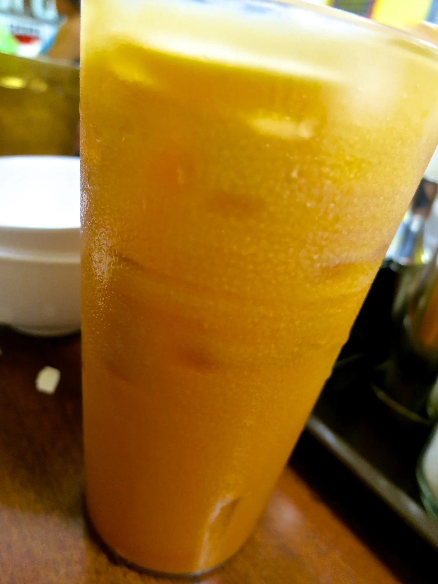 Thai milk tea