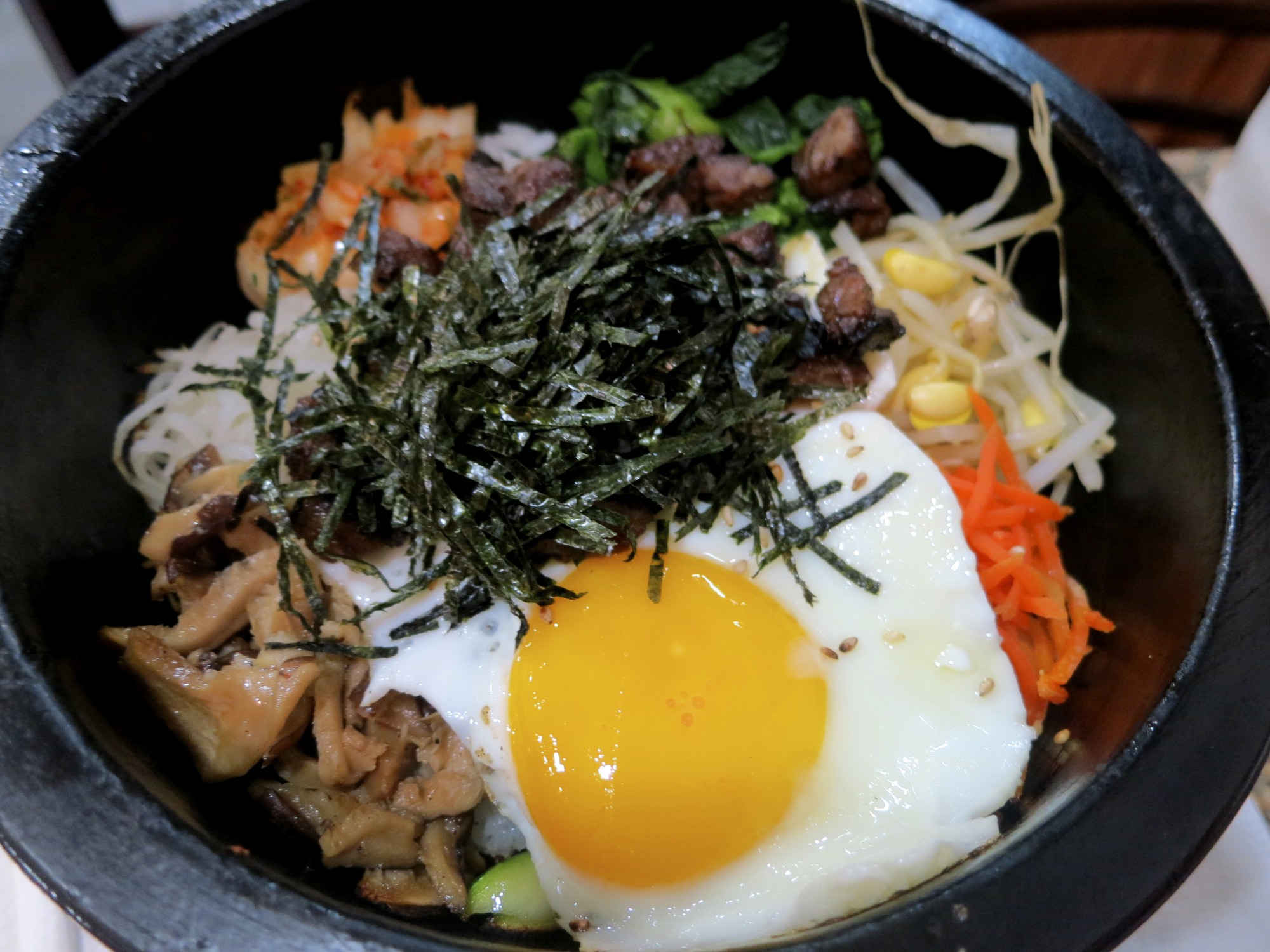 Kalbi Dolsot Bibim Bap ($10.19)