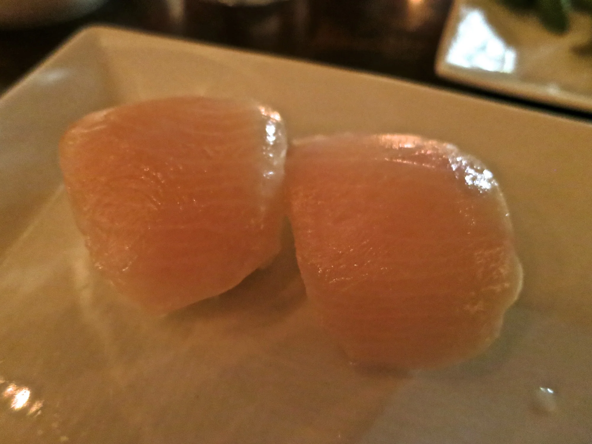 Yellowtail nigiri
