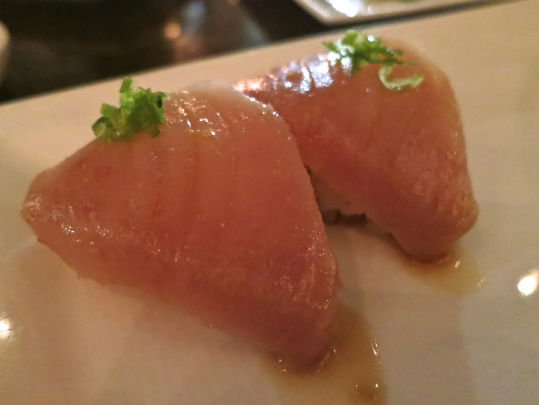 Albacore nigiri