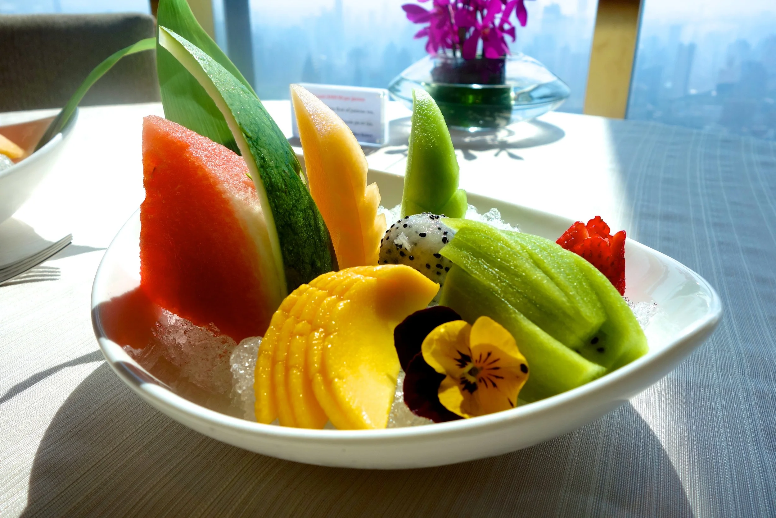Dish 6: fruit platter