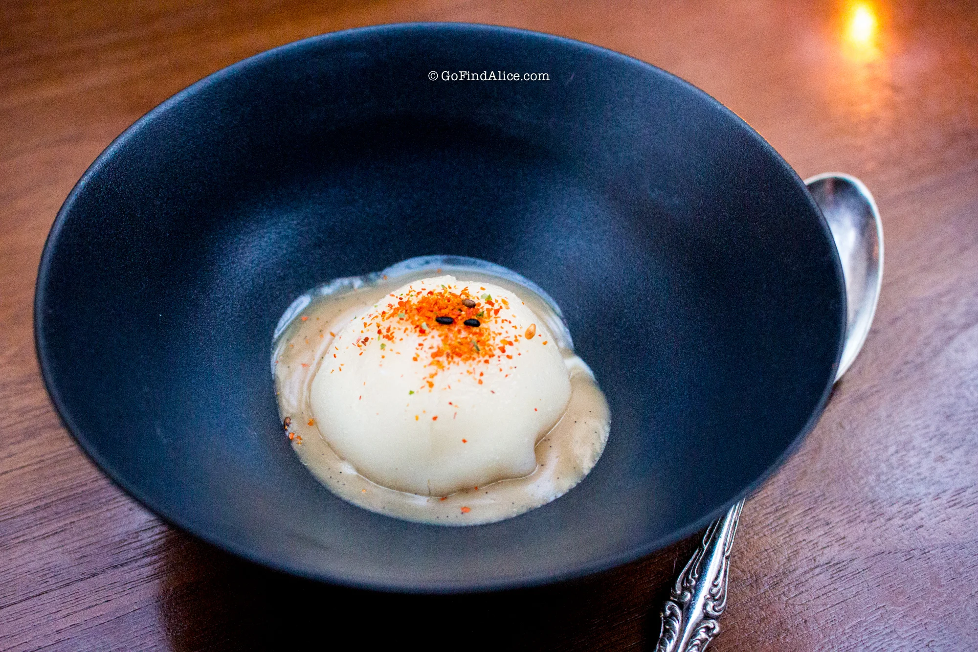 Miso mochi rice cream