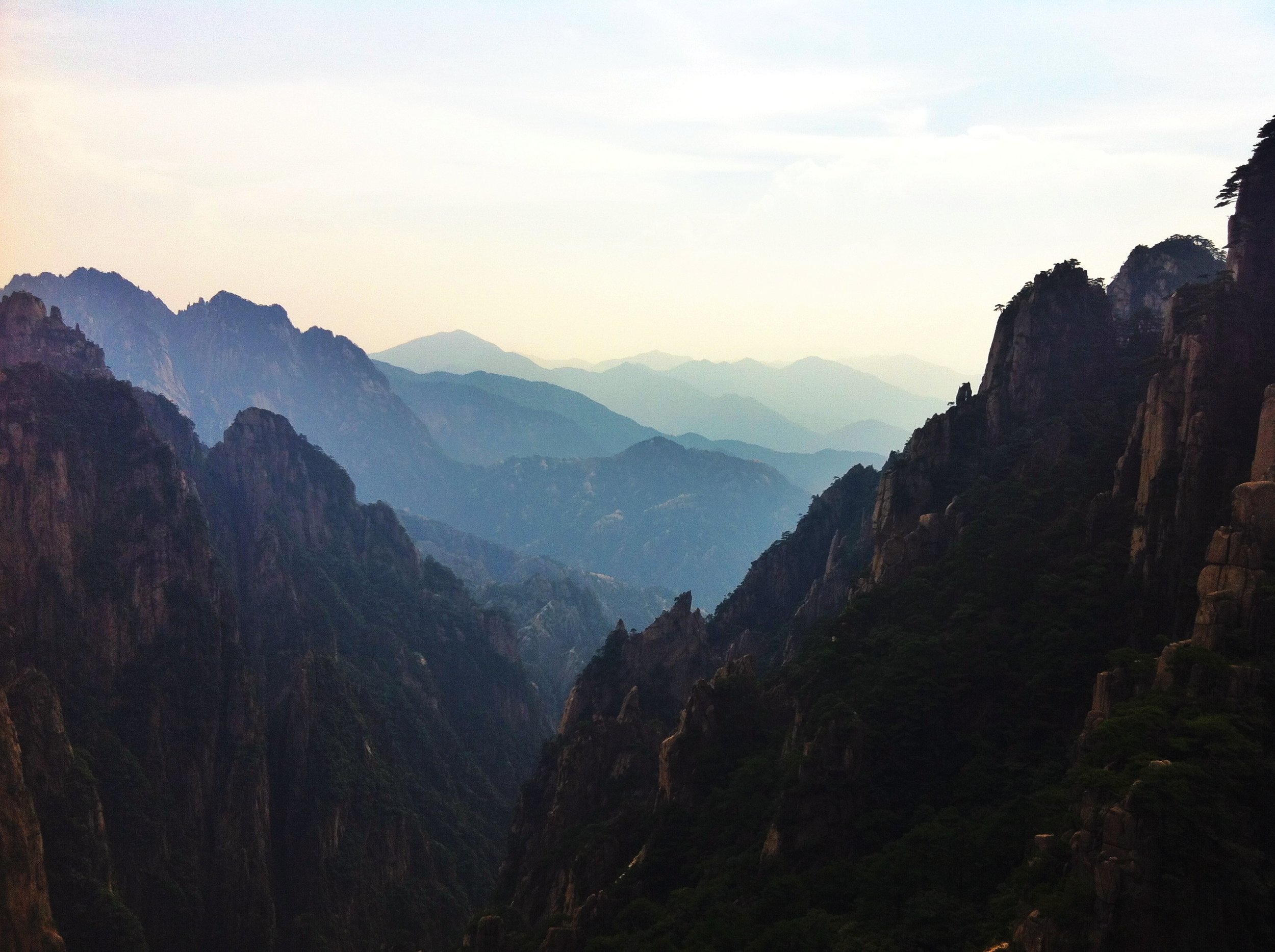 On Top of Yellow Mountain (Huanghshan)