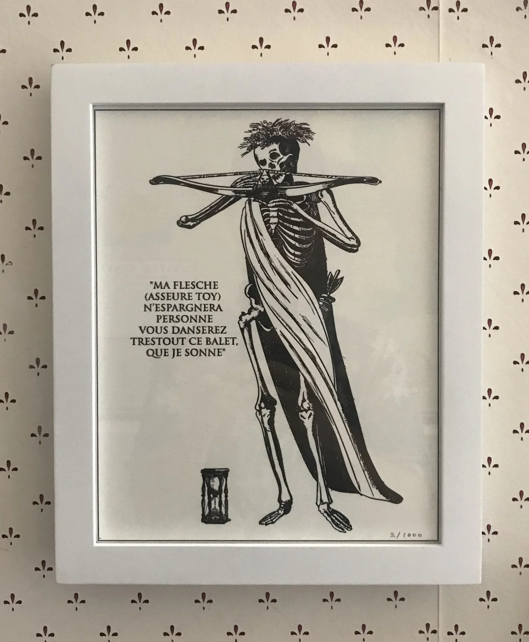 Old French "Memento Mori" - You will all dance the ballet of which I sing