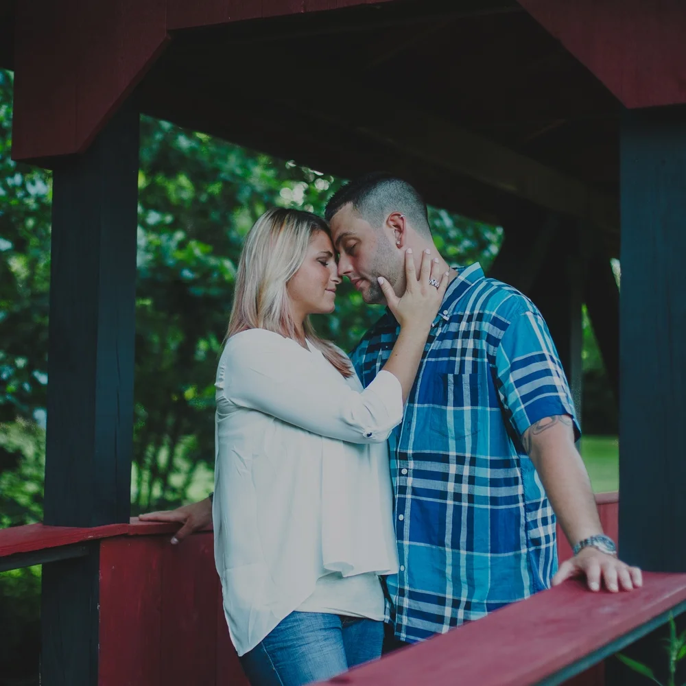 Kailey + Joe at Kent Arboretum | Rochester Fine Art Couples Photographer