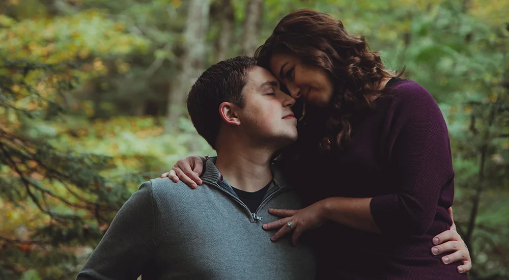 Nicole + Adam at Chittenango Falls | Syracuse Fine Art Wedding Photographer