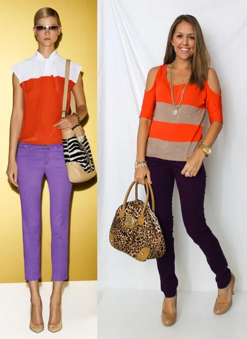 Color Inspiration: Orange and Purple