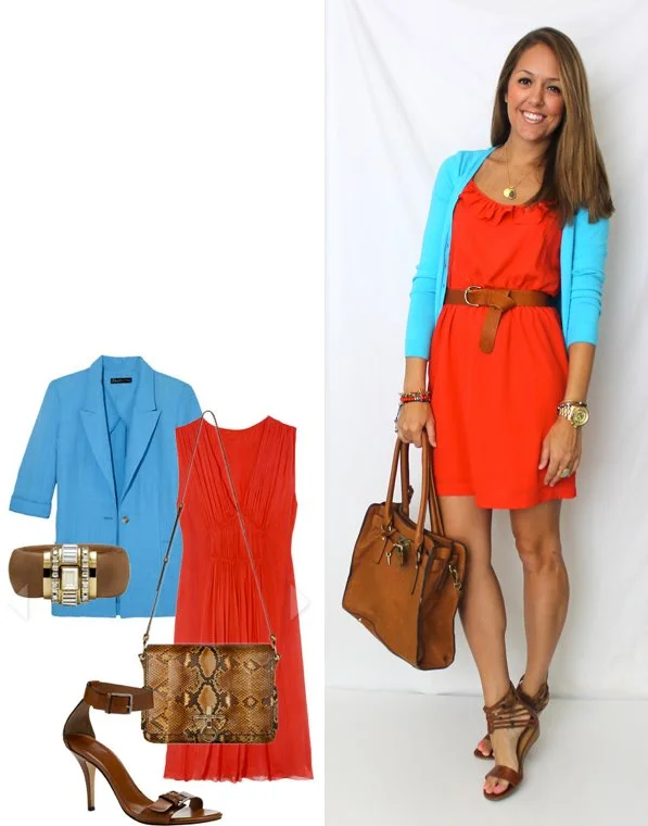 Color Combo: Blue and Red
