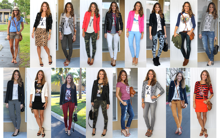 10 Ways to Style a Graphic Tee - Z93