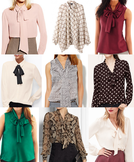 Today's Everyday Fashion: The Bow Blouse — J's Everyday Fashion